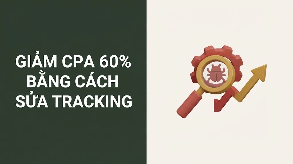 Sửa lỗi tracking trước khi đổ lỗi cho creative hay ngân sách quảng cáo